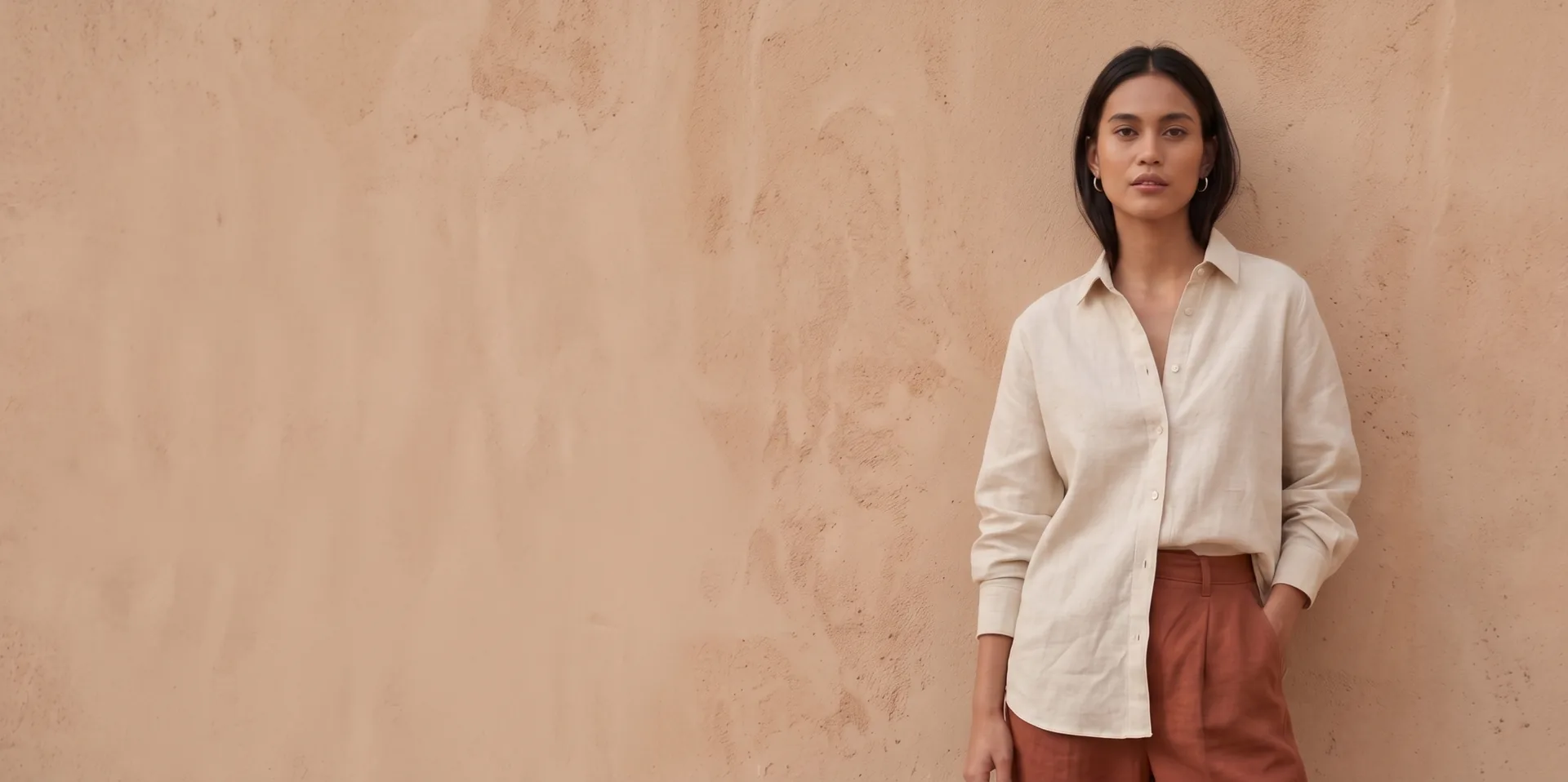 Screenshot of RUANA slow-fashion brand website